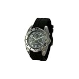 Trump Mens Tachymeter Elapsed Time Bezel Sport Watch