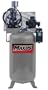 Maxus EX8404 7-1/2 Horsepower 80 Gallon Oiled Vertical Gas Compressor with Electric Start