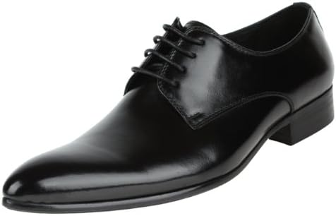 LIDIYA Mens Stylish Lace Up Pointed Toe Bridal Dress Shoes