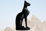 Produkt-Bild: Gro&szlig;e Bastet Skulptur - &Auml;gyptische Katzen Figur