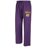 NCAA Louisiana State Fightin Tigers Cozy Fleece Pant (Purple, Large)