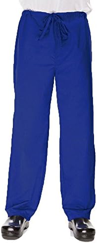 Allstar Uniforms Unisex Drawstring Scrub Pant X-Small Royal
