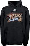 Philadelphia 76ers Youth adidas Team Logo Fleece Hooded Sweatshirt