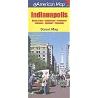 American Map Indianapolis Street Map by