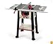JET 708315LSB JBTS-10LS-2 15 Amp Benchtop 10-Inch Table Saw with Fixed Stand and Storage Shelf