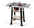 JET 708315LSB JBTS-10LS-2 15 Amp Benchtop 10-Inch Table Saw with Fixed Stand and Storage Shelf