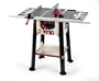 JET 708315LSB JBTS-10LS-2 15 Amp Benchtop 10-Inch Table Saw with Fixed Stand and Storage Shelf