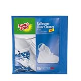 Scotch-Brite Bathroom Floor Cleaner Wet Cloth Refill, 10-Count Pack (Pack of 6)