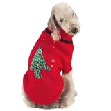 DOG SWEATER WITH TWINKLING, LED FLASHING LIGHT!! - X-LARGE