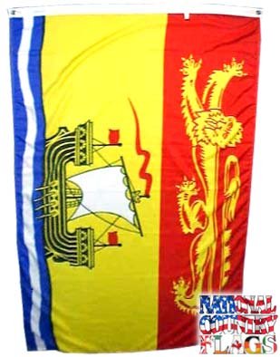 3x5 Canadian Province New Brunswick Flag Canada Flags