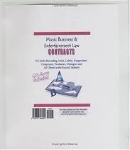 Music Business & Entertainment Law Contracts for Indie Recording Artist, Labels, Songwriters, Composers, Producers, Managers and All Others in the Record Industry. Binder / CD-ROM set (PC & Mac)