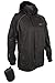Mountain Warehouse Pakka Mens Waterproof Rain Jacket Lightweight Black Small
