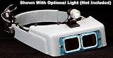 Donegan OptiVisor Headband Magnifier 2 3/4X Magnification