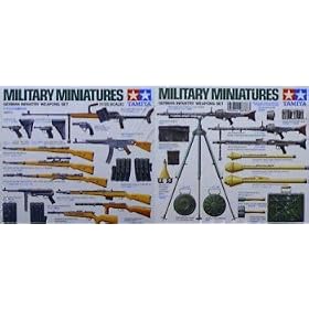 German Infantry Weapons Set Military Model Kt