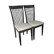 Slat-Back Side Chair - Set of 2