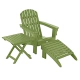 Folding Adirondack Collection - Moss Green