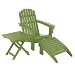 Kitchen & Housewares : Folding Adirondack Collection - Moss Green