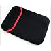 Black Apple iPad 1 and 2 Skin Pouch Neoprene Case
