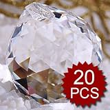 40MM Crystal Ball Prisms, Price For 20 Pcs