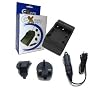 Ex-Pro Digital Camera Battery Travel Charger, UK & Europe - 2 Hour Fast Charge - for Sony Cybershot DSC-T7 / NP-FE1