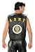 Men's Military Army Leather Vest - Size : XL