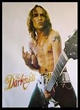 The Darkness (Shirtless w/ Guitar) Music Framed Poster Print - 24