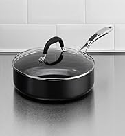24cm Black Aluminium Skillet