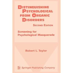 Distinguishing Psychological from Organic Disorders, 2e
