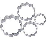 Wilton 2308-1204 Blossom Nesting Metal Cutter Set, Set of 4