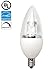 Triangle Bulbs T95035-1 - Triangle bulbs LED Torpedo - 40 Watt Equivalent (5W) Soft White (2700K) Dimmable Candelabra Base Light Bulb, UL Listed, Energy Star Certified