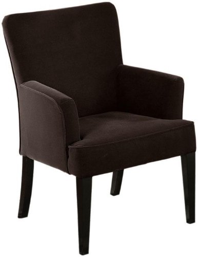 Hammond Arm Chair, 37"Hx26"W, MLSKN SLD BROWN