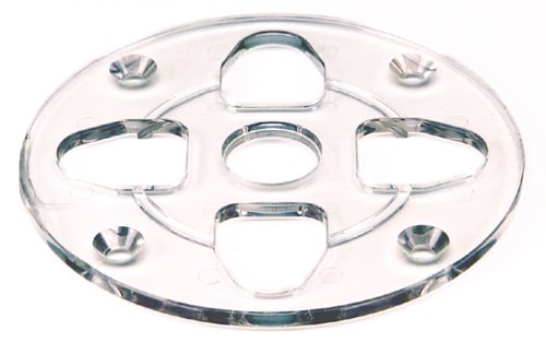 Milwaukee 49-54-1026 Clear, 7-Inch Diameter,1-3/16-Inch Center Hole Sub-Base