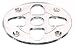 Milwaukee 49-54-1026 Clear, 7-Inch Diameter,1-3 16-Inch Center Hole Sub-Base