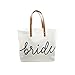 Mud Pie 4035007 Silver Sequin Bride Tote Bag