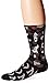 adidas Originals mens Roller Crew Socks (1-Pair), Cheetah Print/Black/Solid Grey, Large