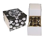 Gudrun Exquisite Belgian Dark Chocolate Assortment Collection Holiday Christmas Thanksgiving Chocolate Gift Present 16 Ounce Gift Box