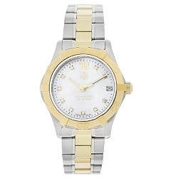 TAG Heuer Women's WAF1320.BB0820 Aquaracer Two-Tone Diamond Watch