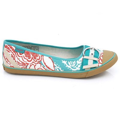 Sugar Smoking Cat Shangri La Flats Turquoise (Blue) from Sugar