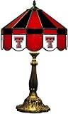 NCAA Texas Tech Red Raiders 16 Tiffany Style Table Lamp