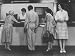 Desegregation in a Post Office Photographic Poster Print by James Burke, 16x12