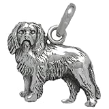 Cavalier King Charles Spaniel Crafted Sterling Silver Charm