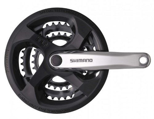 Shimano Kettenradgarnitur Tourney 48/38/28 170mm si.-schw. 4-kant KSS
