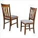 Aaron Dining Chair in Oak Finish (Pack of 2) By Berkline Family Dining