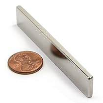 One Piece of CMS Magnetics® Super Strong Neodymium Magnet 3 X 1/2 X 1/8