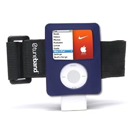 Tuneband, Grantwood Technology's Armband, Silicone Skin, and Screen Protector for iPod Nano, 3rd Generation, Compatible with Nike+iPod, Assorted Colors