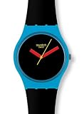 Best Price Swatch Originals AFM Cliff Drop Black Dial Unisex watch #GS141