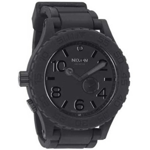 Nixon Rubber 51-30 Watch - Men's Black, One Size