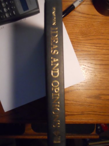 Ideas and Opinions By Albert Einstein