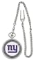 NFL Men's GT0082 New York Giants "Hall Of Famer" Pocket Watch with Chain
