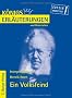 K�nigs Erl�uterungen und Materialien: Interpretation zu Ibsen. Ein Volksfeind
